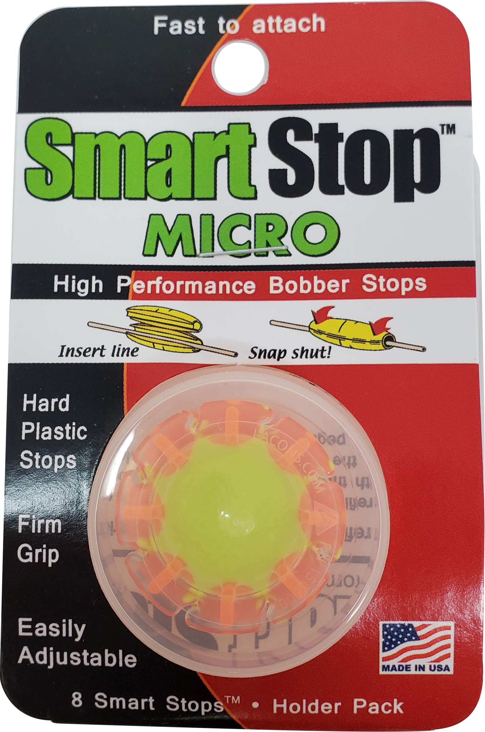 Smartstop Block Clearly Outdoors Smart Stop Micro Bobber Stop with Holder – Fast Attac ...