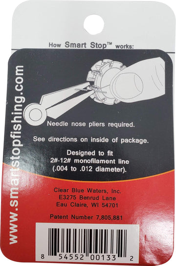 Clearly Outdoors Smart Stop Micro USA-made label, built for reliable field use