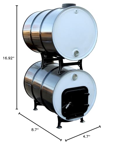 Cleveland Iron Works Mr. Heater Double Stove Kit packaging ready for outdoor setup