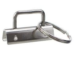 CleverDelights 1.5-inch key fob clasp set demonstrates sturdy iron construction for long-lasting use.