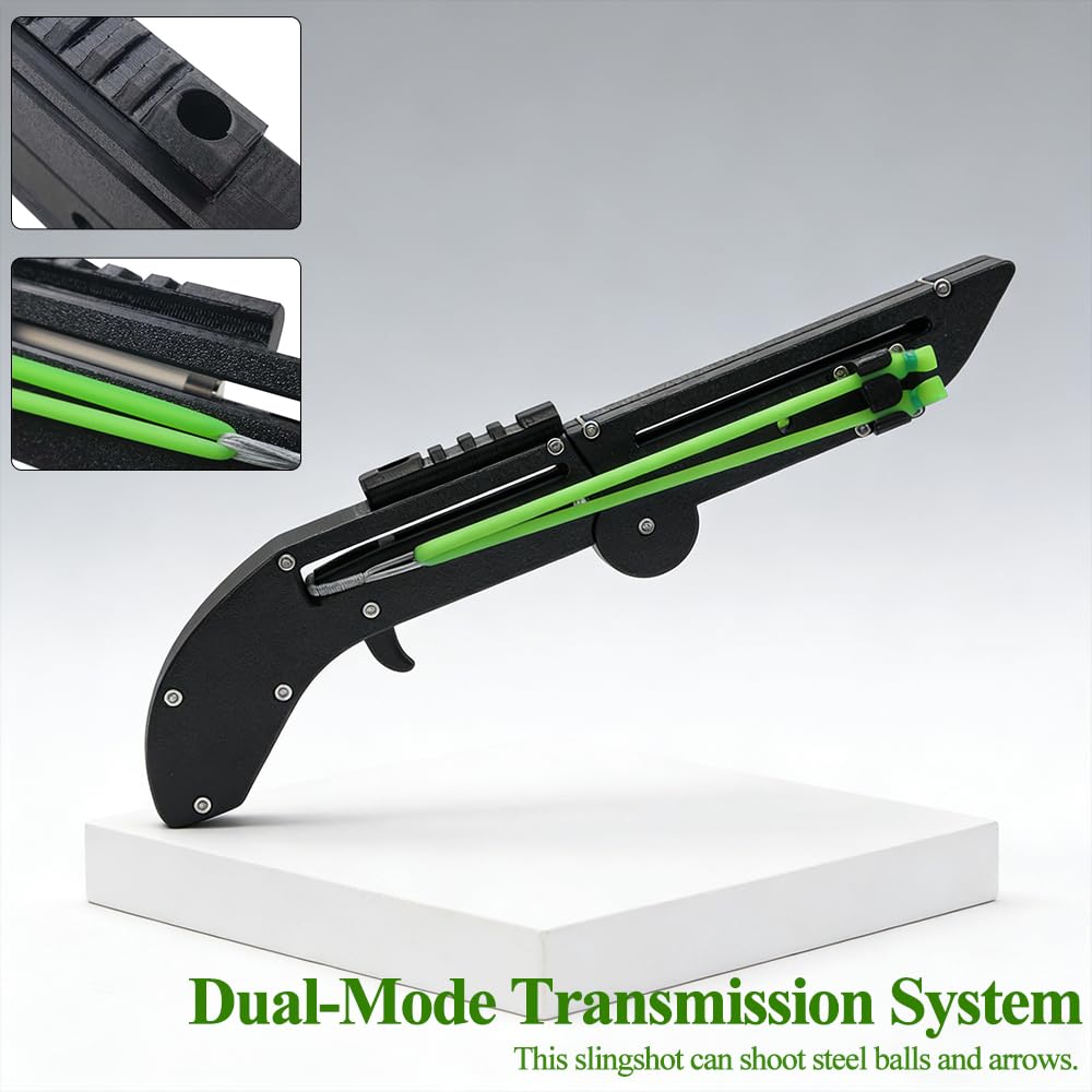 Clianle beginner-friendly folding slingshot setup for outdoor use