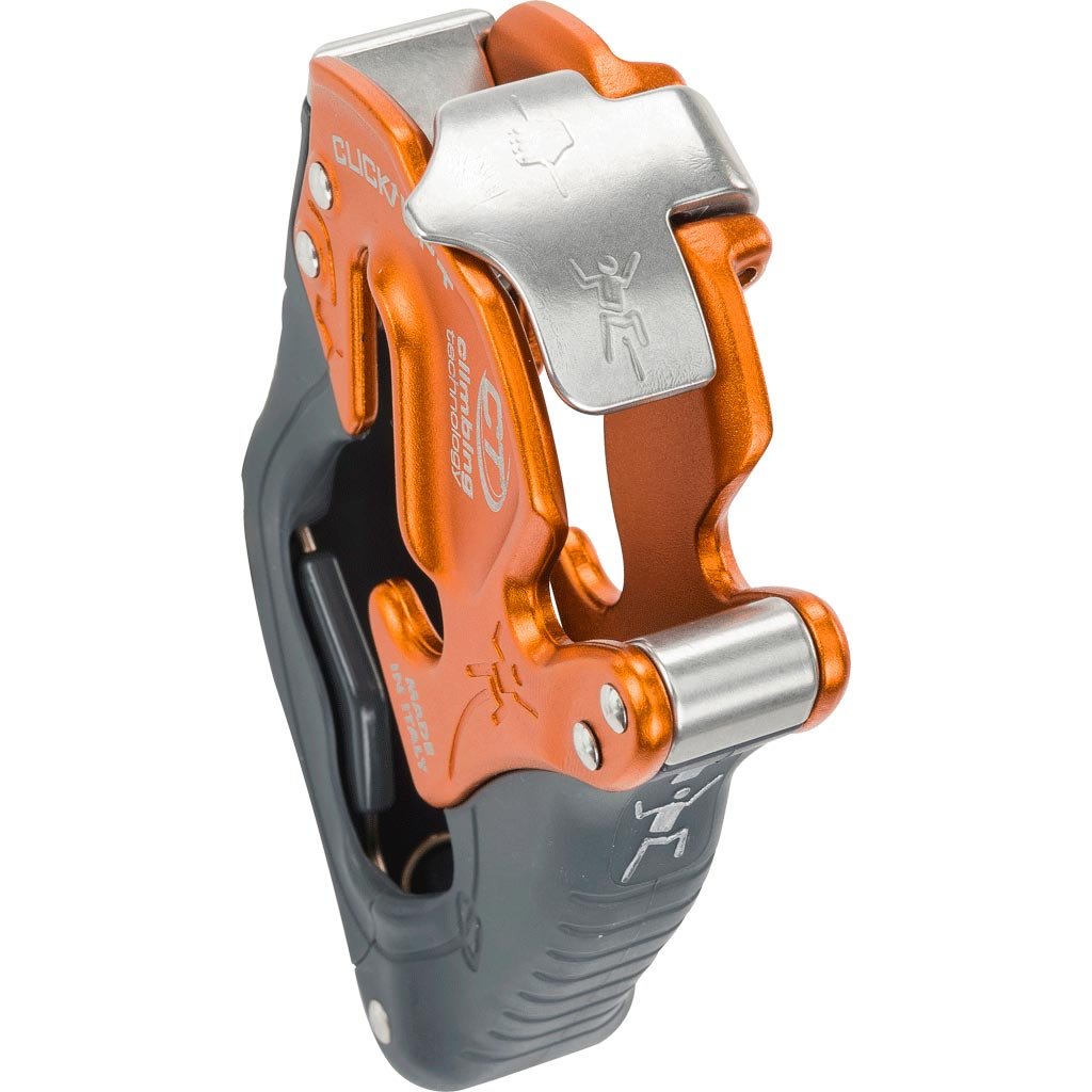 Rope compatibility 8.5–11 mm shown with Click-UP+ device