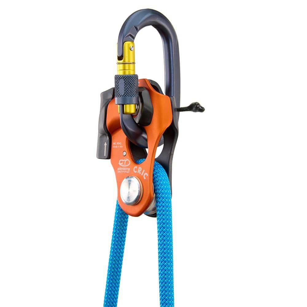 Climbing Technology CRIC packed for travel shows compact storage and ready deployment
