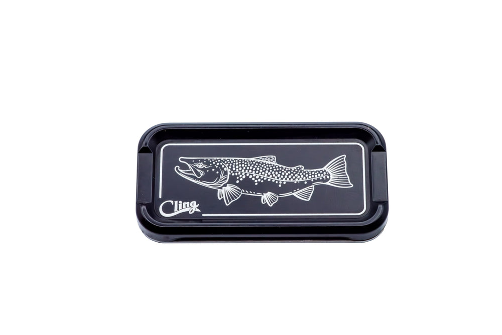 Cling Fishing Mag Grab Doublestack aluminum body shows compact design for space-saving tackle storage