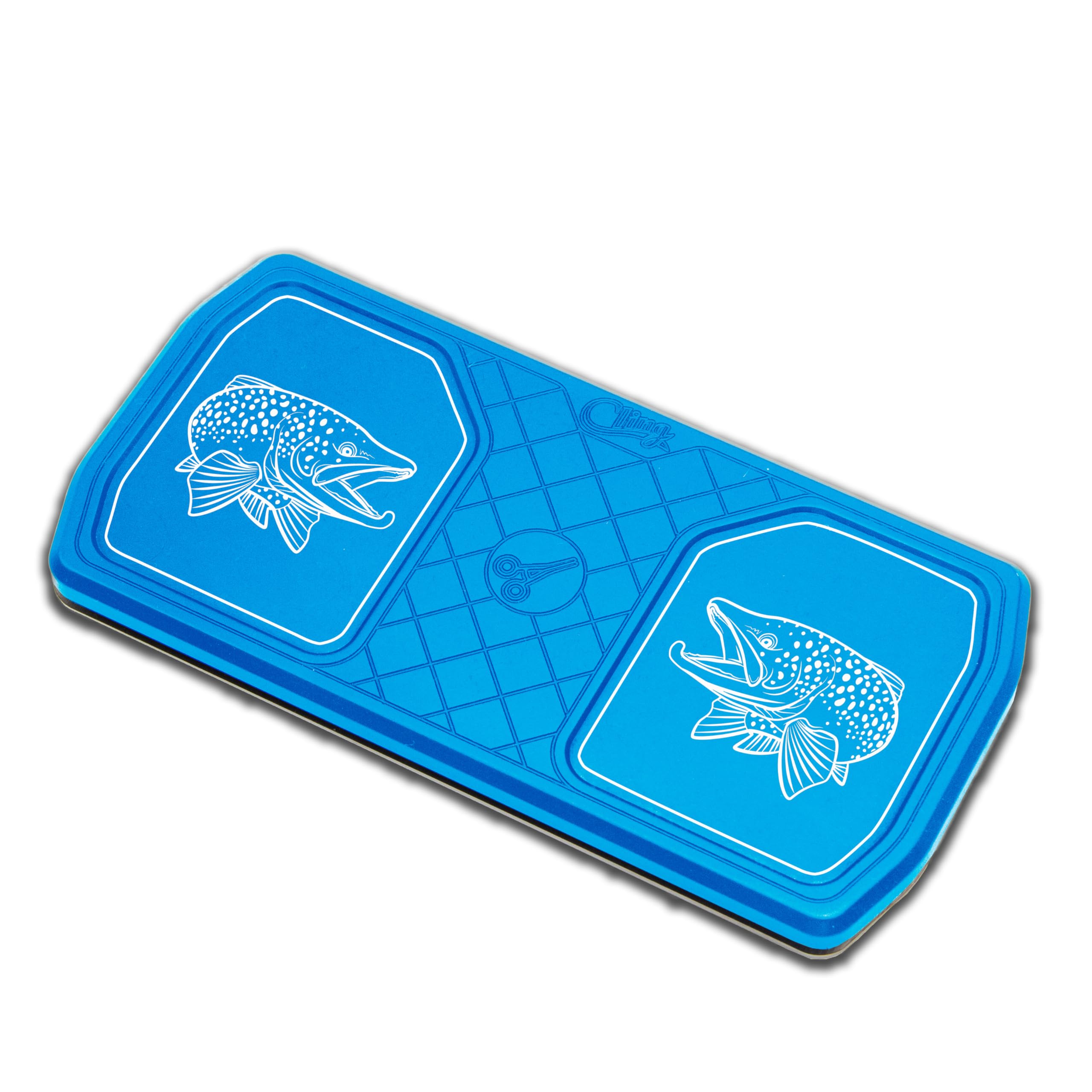 Cling Mag Grab Delta magnetic surface secures flies and tools for quick access on the boat.