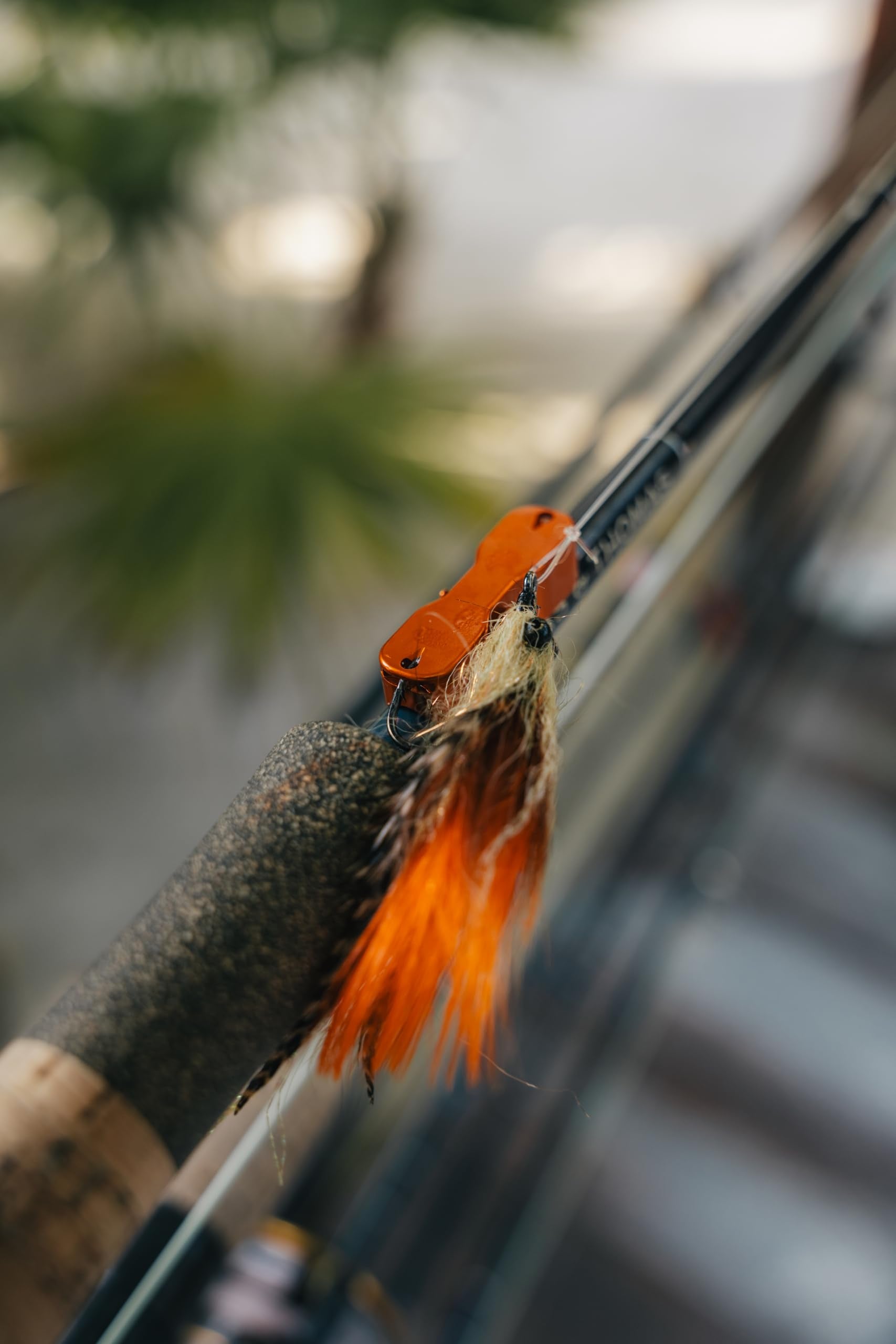Cling Mag Grab Rod Rack built-in hook-eye cleaning needle for maintenance