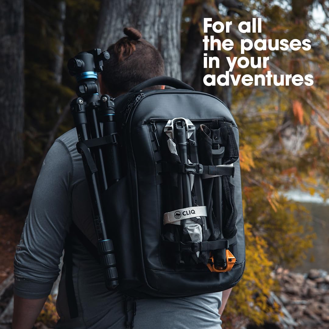 CLIQ Portable Chair V1 durable double seams for long-lasting outdoor adventures.