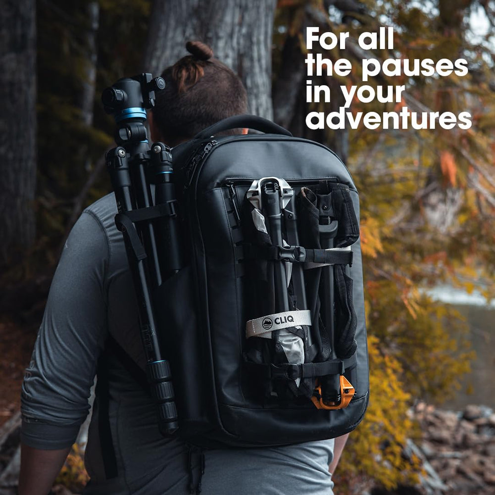 CLIQ Portable Chair V1 durable double seams for long-lasting outdoor adventures.