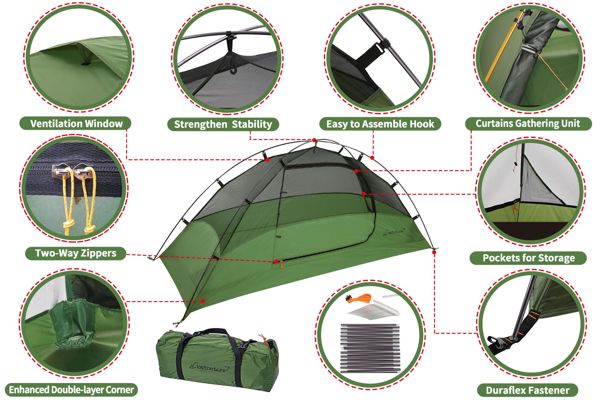 Clostnature Crux rain fly showcases waterproof coating for wet conditions