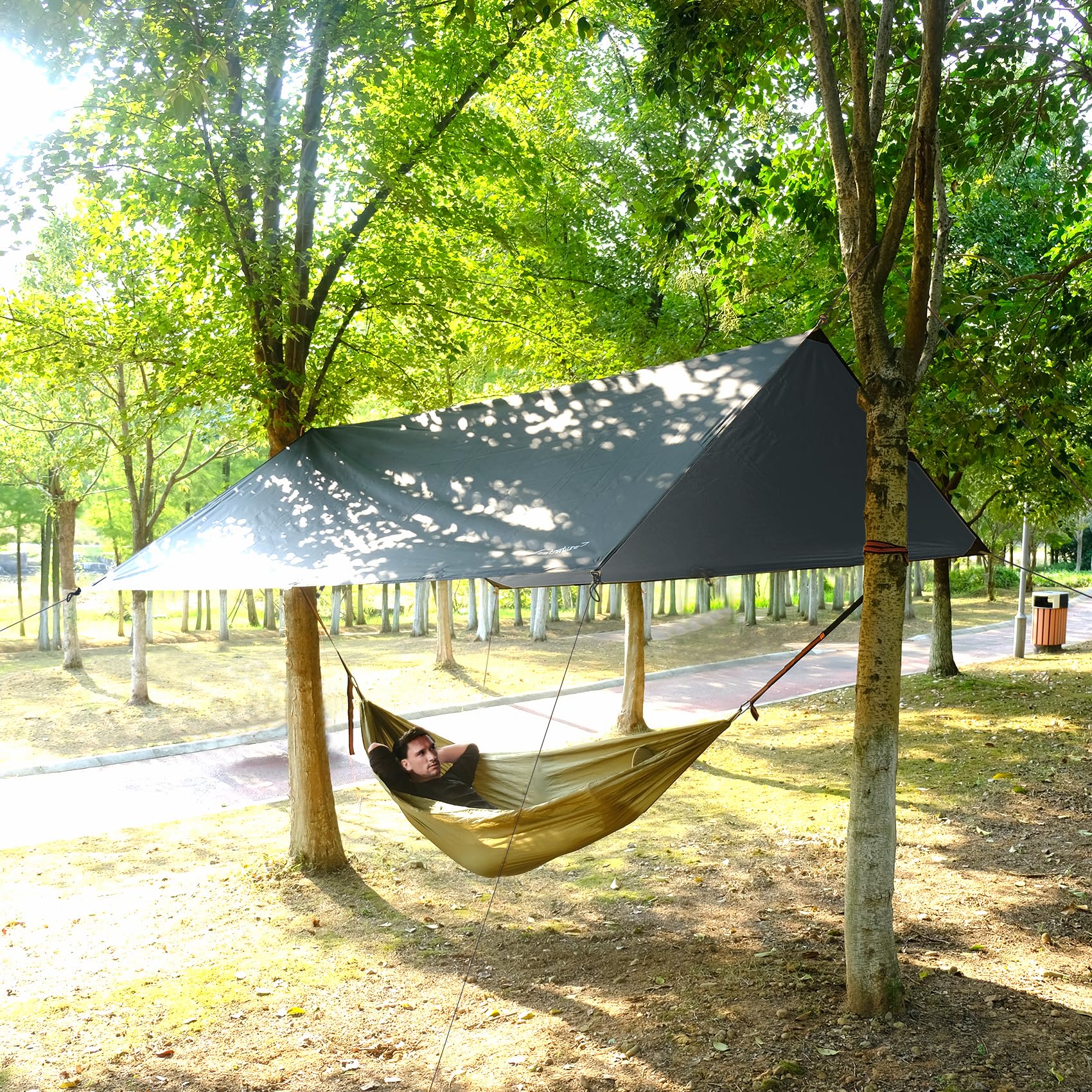 Clostnature lightweight shelter ideal for tents, hammocks, and ground coverage