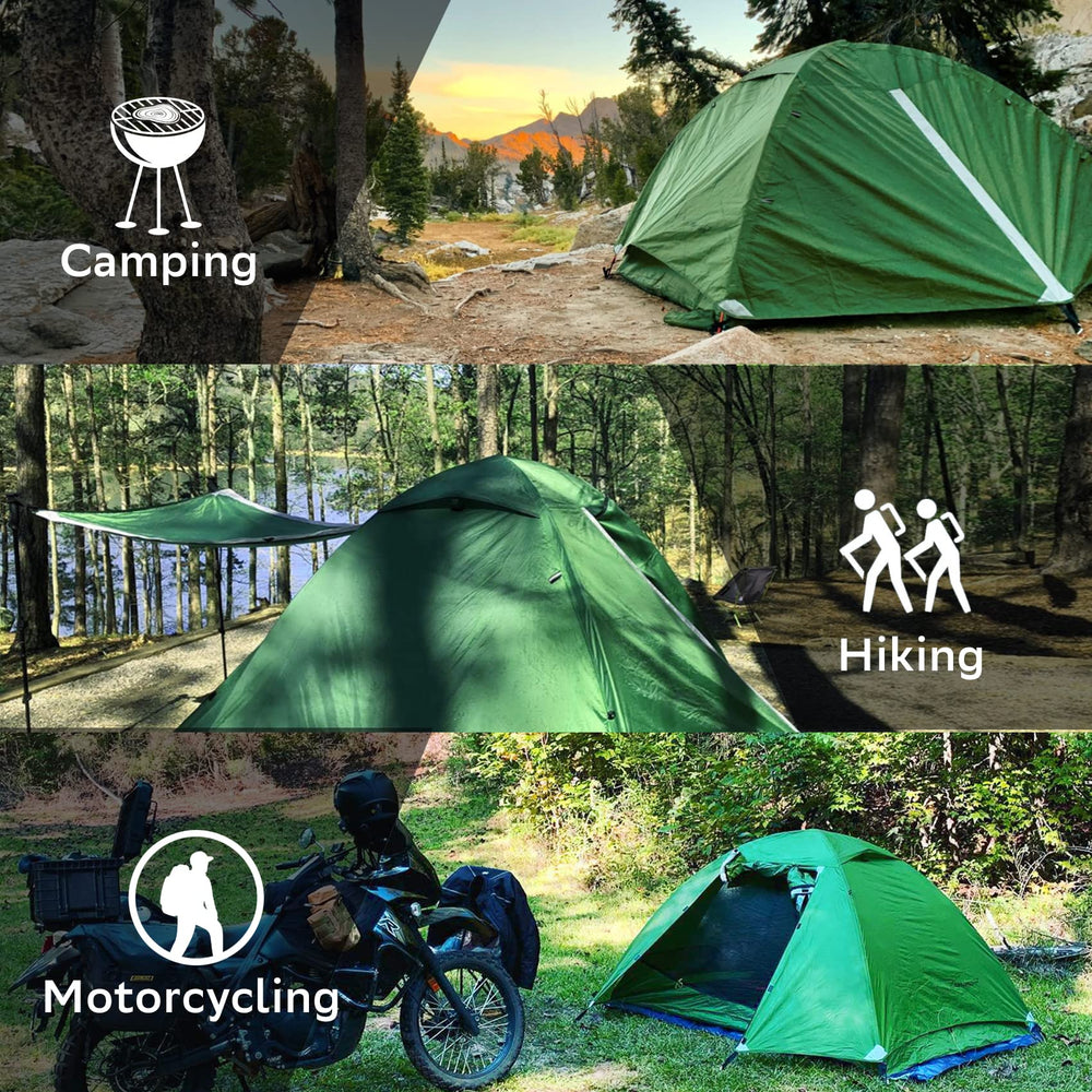 Clostnature Polaris tent-door-vestibule offers extra storage and easy access