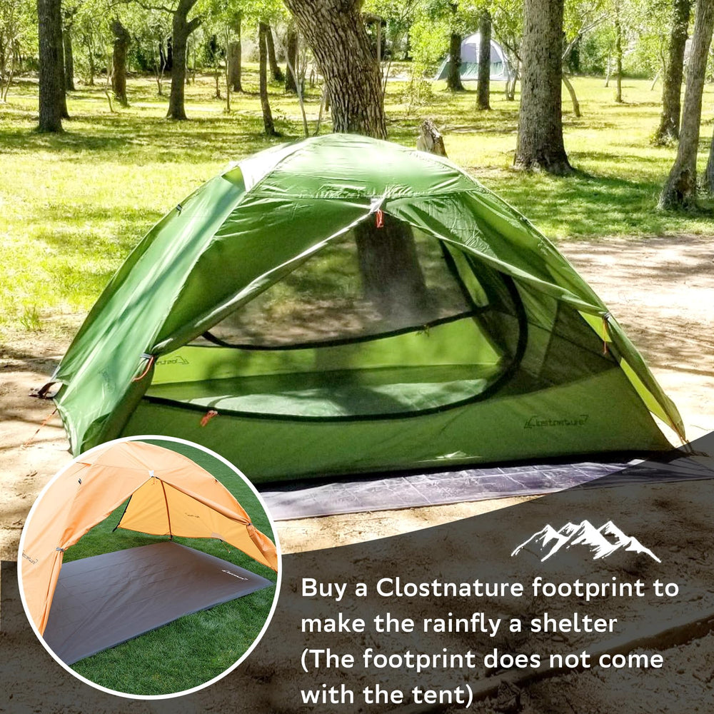 Clostnature Polaris tent-poles showcase lightweight aluminum support for fast pitching