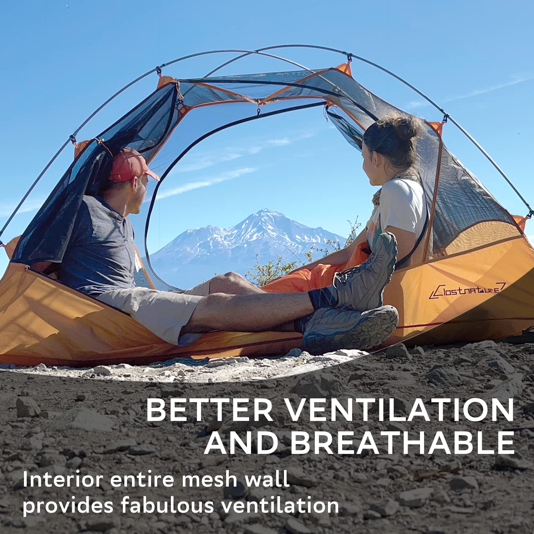 Clostnature Polaris tent waterproof-coating provides rain protection and durability