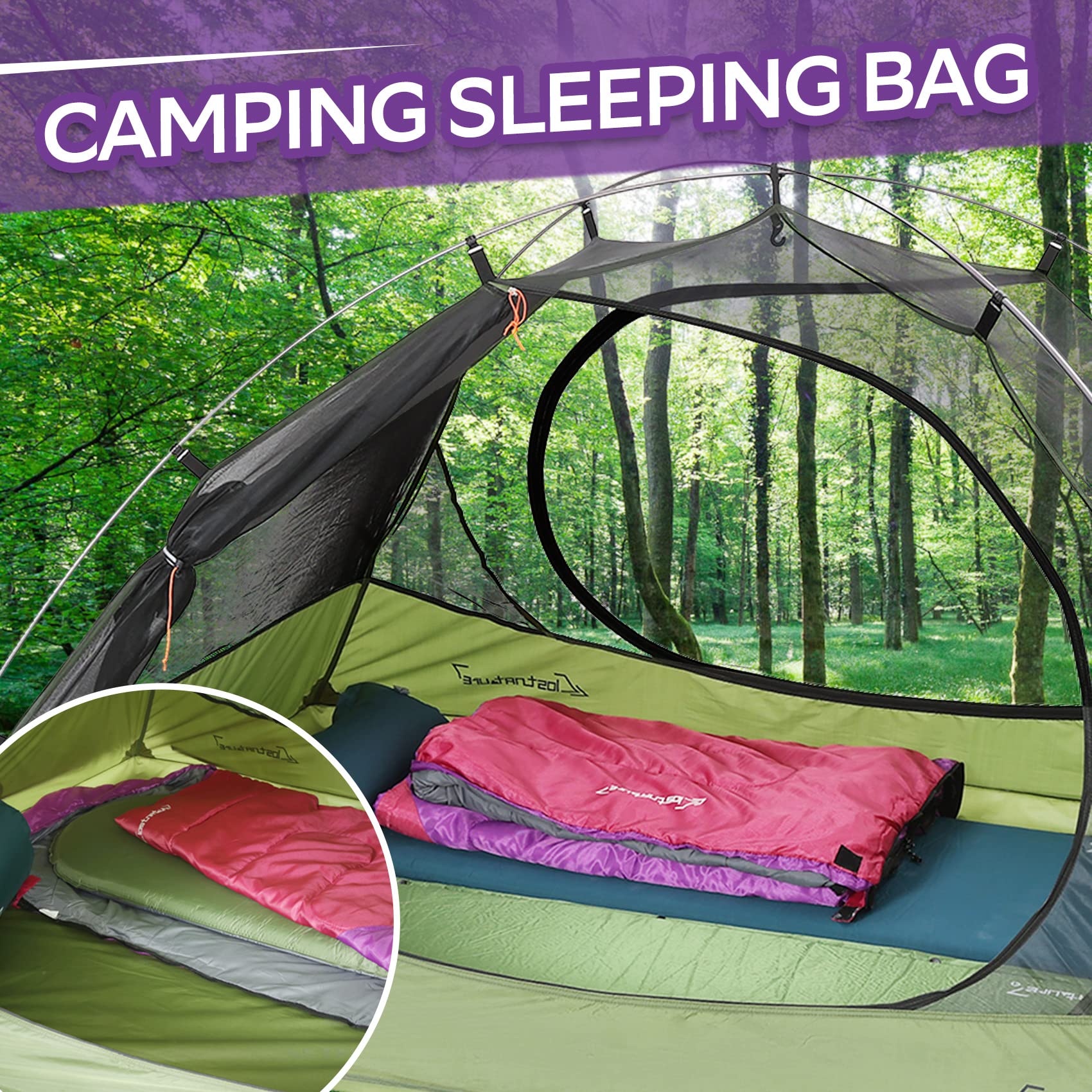 Clostnature camping and hiking use versatile for camping, hiking, or backpacking