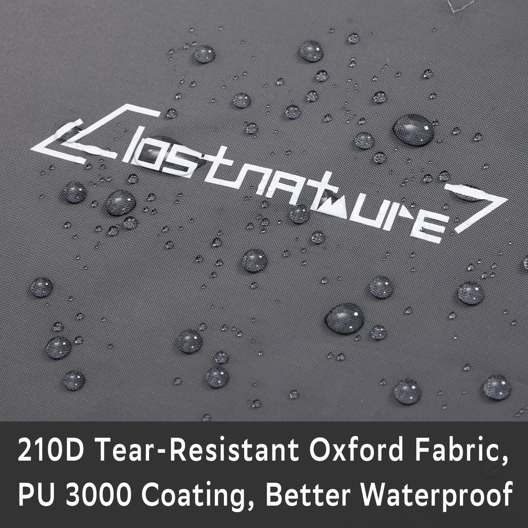 Clostnature tarp packed to compact size for easy backpacking transport.