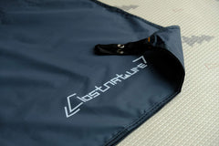 Clostnature tent footprint compact storage bag folds into a cellphone-sized pouch