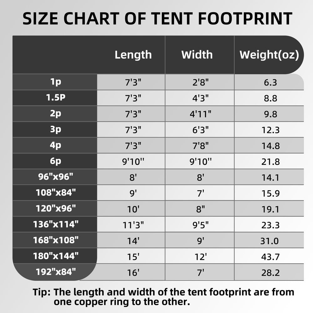 Clostnature ultralight ground sheet 22oz is easy to carry in your pack