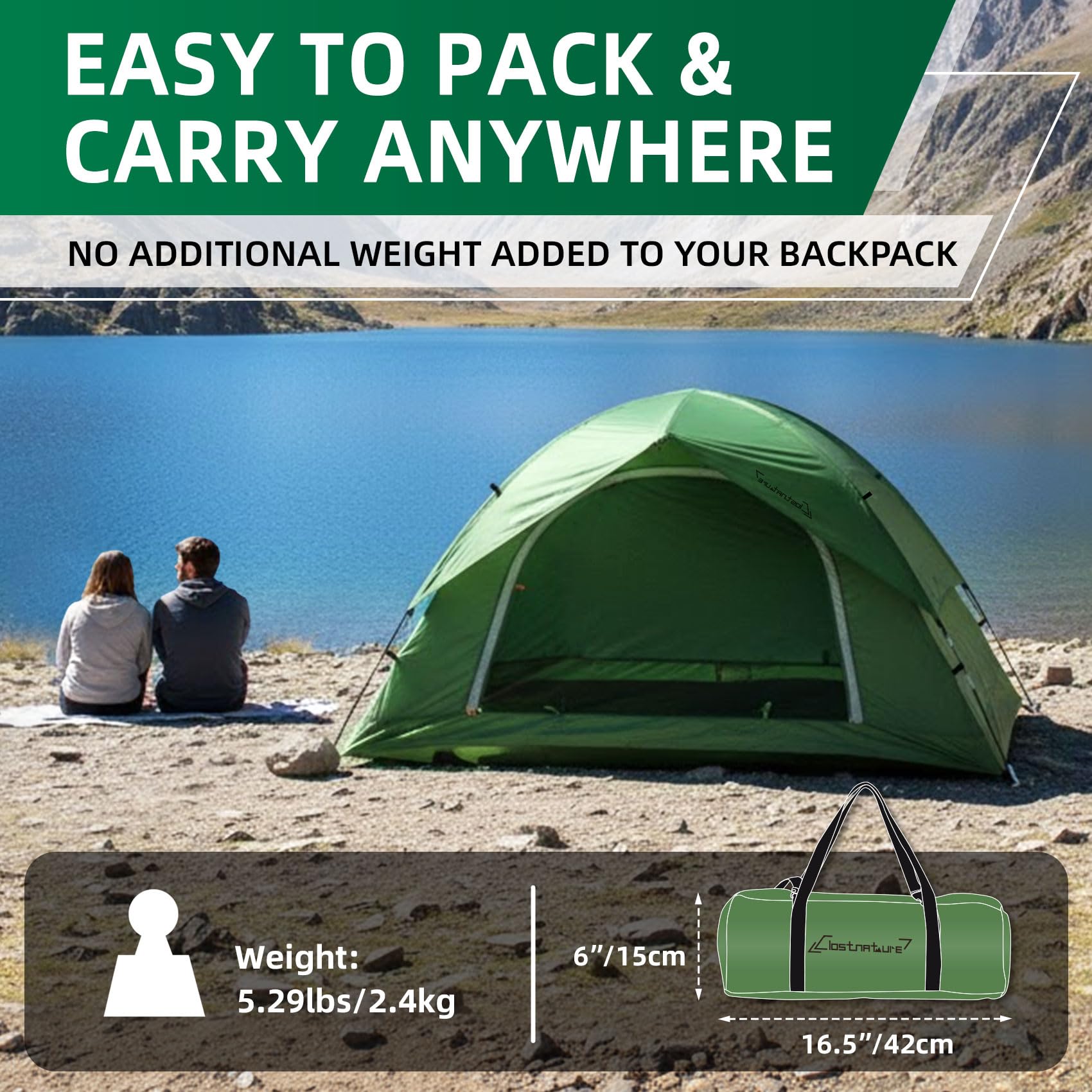 Clostnature Vela poles—robust X-pole setup for quick, sturdy pitch