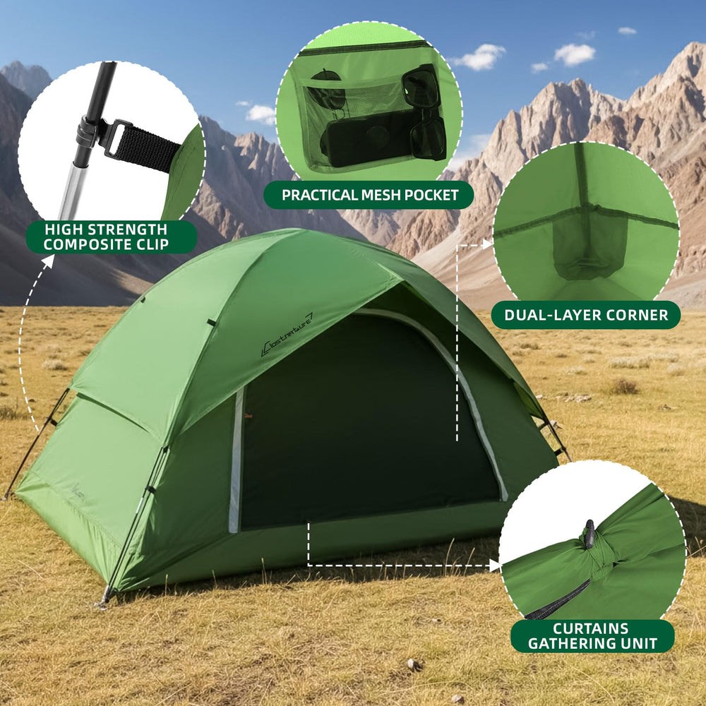 Clostnature Vela rainfly—additional weather protection for sudden showers