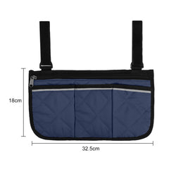 Cloudpower armrest organizer securely attached with straps for stable use.