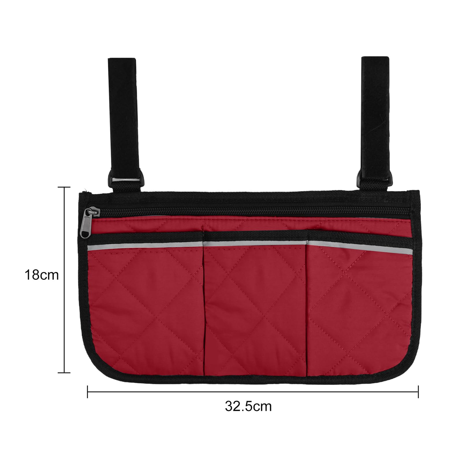 Cloudpower armrest storage bag pockets organize small items for quick access.