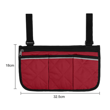 Cloudpower armrest storage bag pockets organize small items for quick access.