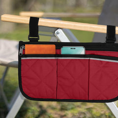 Cloudpower armrest storage bag reflective strips boost visibility at night.