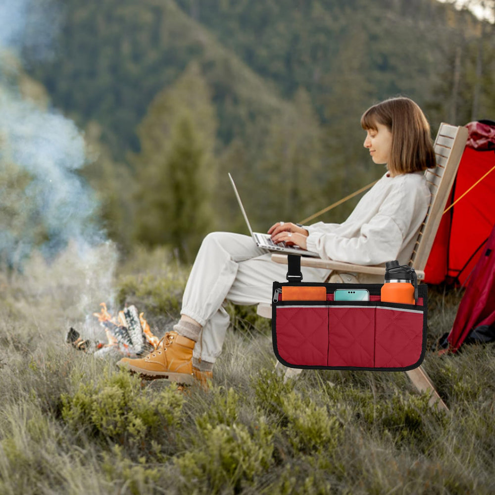 Cloudpower armrest storage bag universal-fit design suits wheelchairs and walkers.