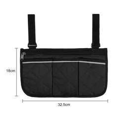 Cloudpower chair armrest organizer with multiple pockets keeps essentials within reach