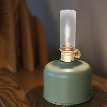 Cloudpower lantern creates romantic camp ambiance while providing reliable light.