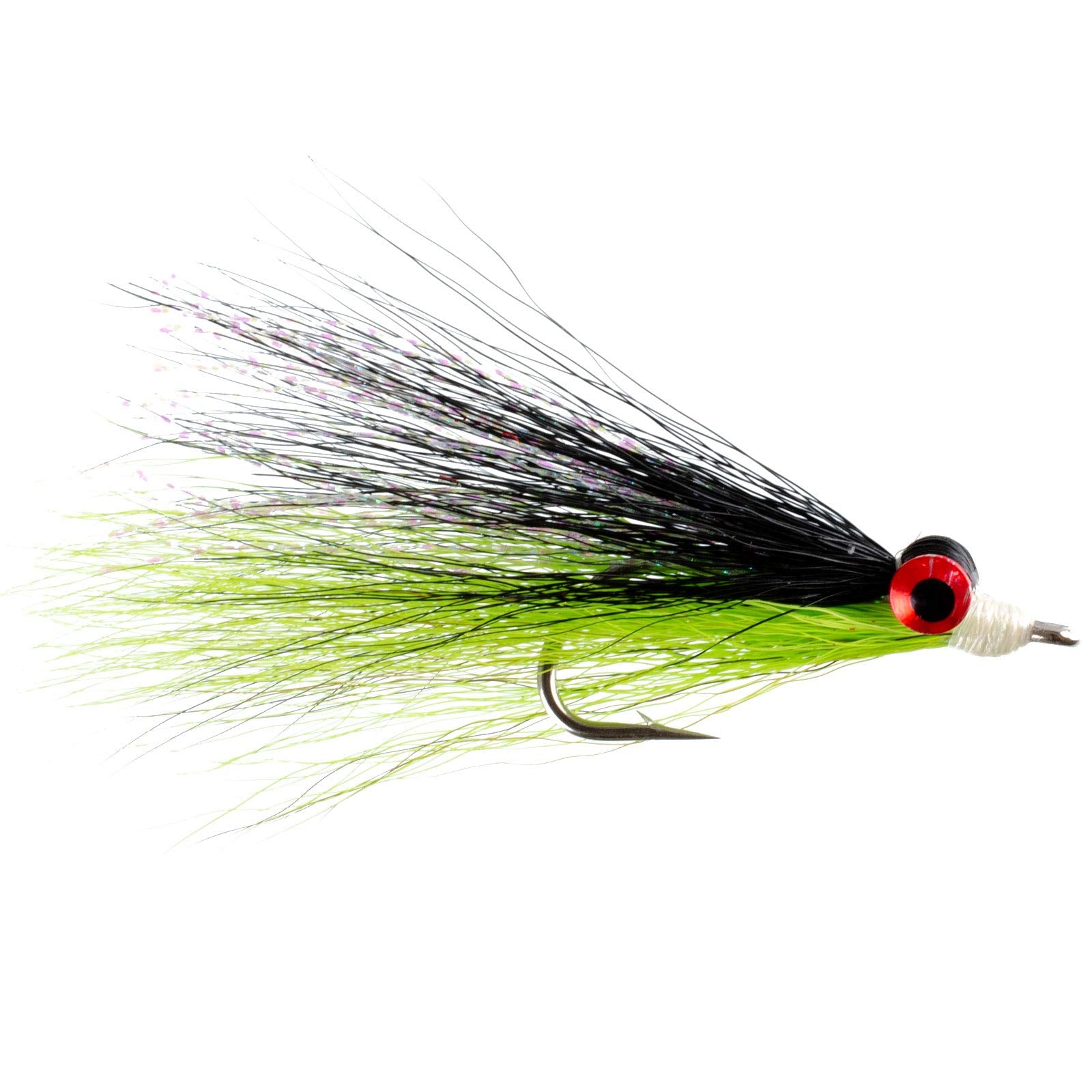 Clouser Minnow variation in red and white
