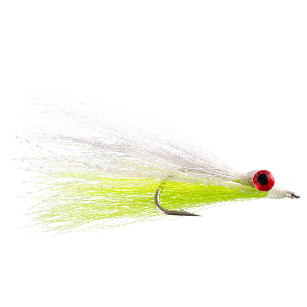Clouser Minnow variation in blue and white