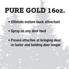 C'Mere Deer CMD00083 Pure Gold 16 spray bottle shown for efficient mixing with feeds