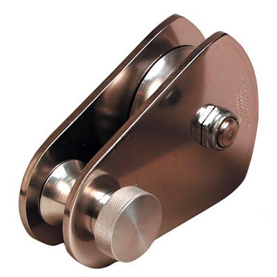 CMI Arborist Pulley with 4 inch sheave enables smooth operation under heavy loads.