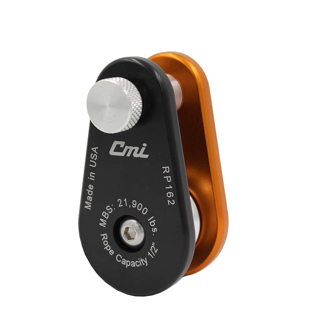 CMI Micro Arborist Block RP162 top view shows compact form for easy rigging