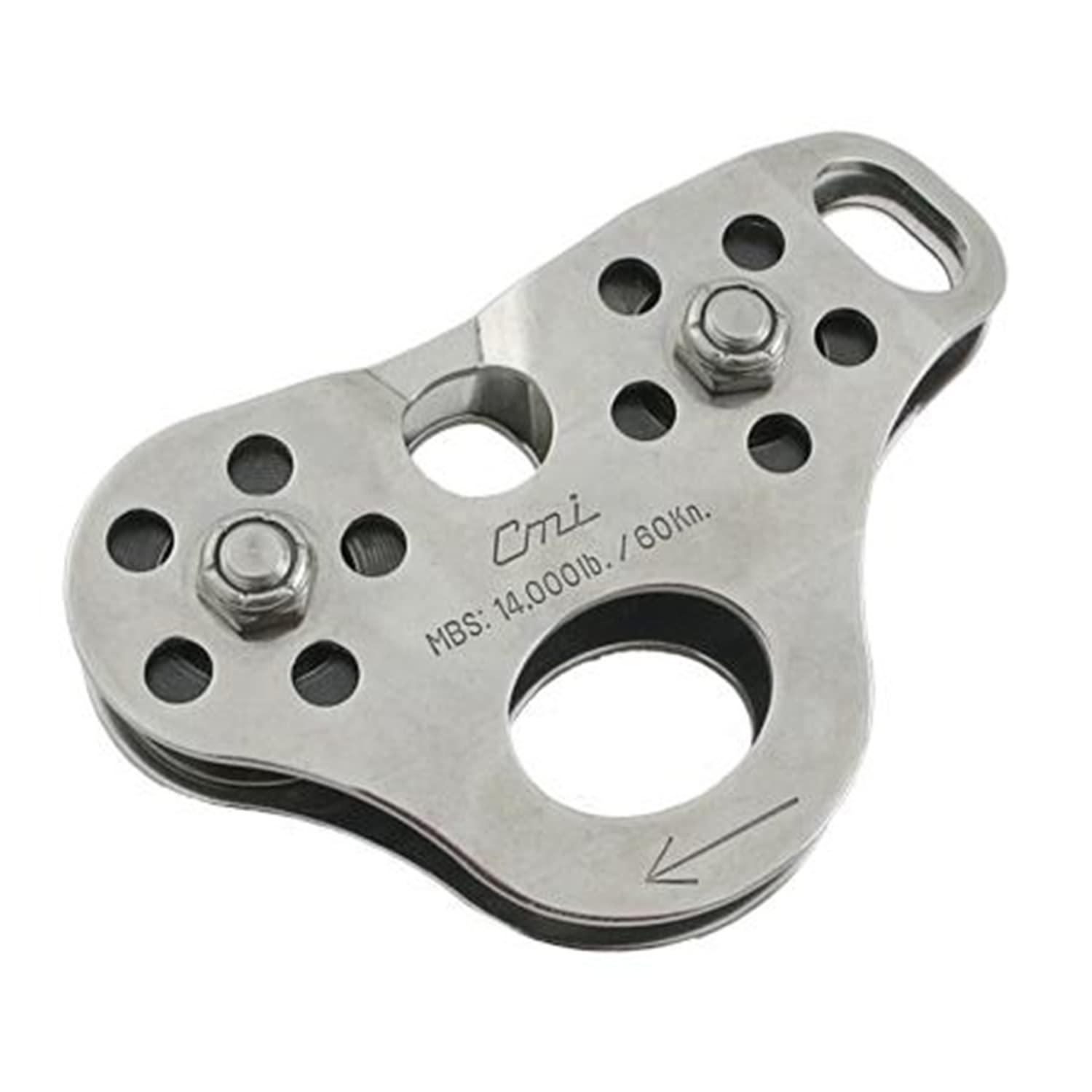 CMI Micro Trolley side plates in stainless provide durable load support for tough applications