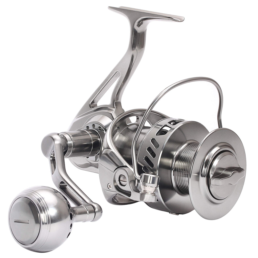 Reel weight and long cast design: 546g/19.26oz