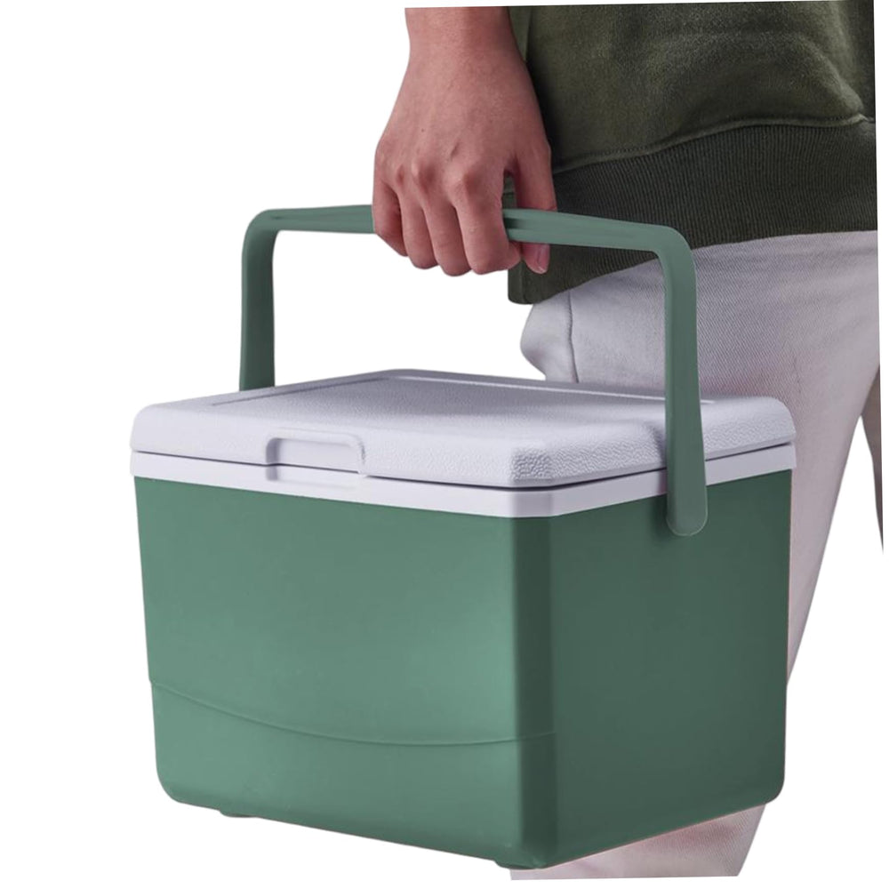 Cndiyald 5L hard cooler lunch box at the beach ready for picnics.