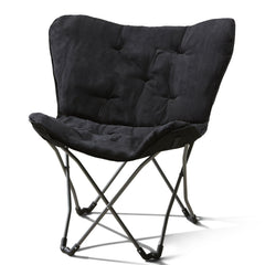CNEIESD butterfly chair folded-design shows space-saving portability for small rooms