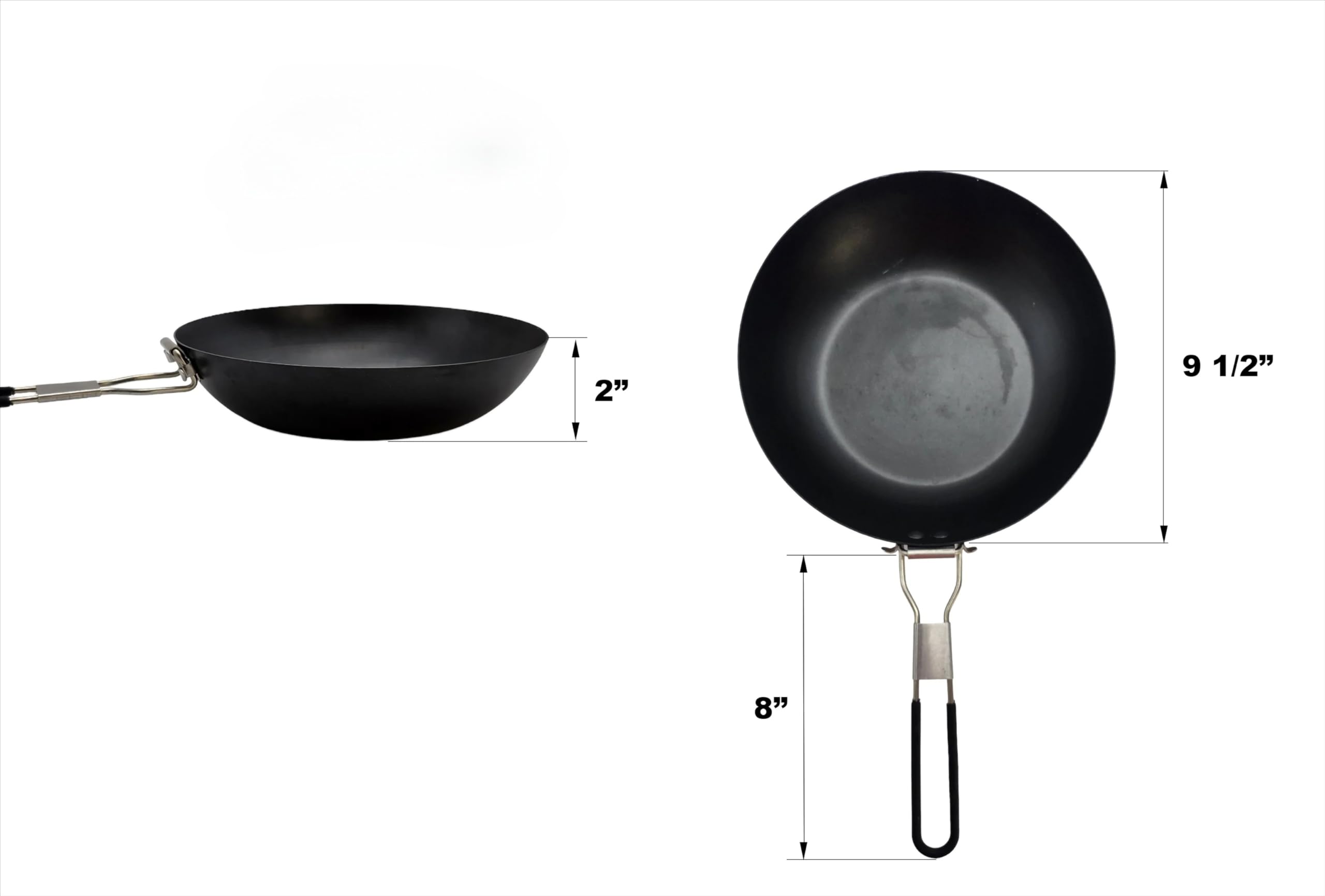 CNEIESD non-stick coating enables easy food release on campgrounds or stoves
