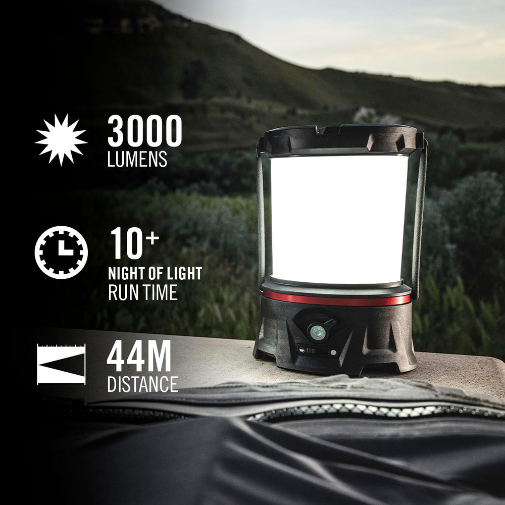 Coast EAL55R 360-degree beam for full-room coverage during group camping