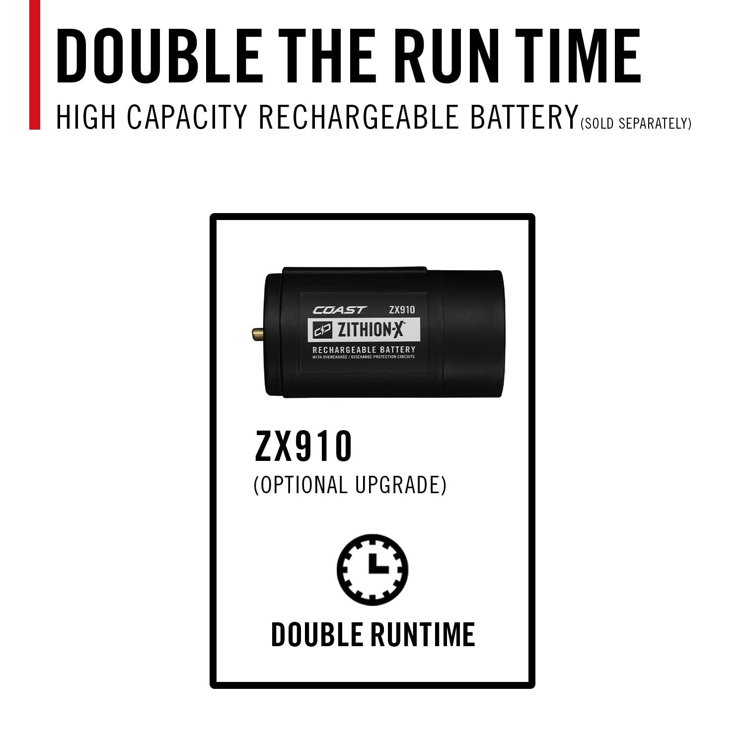 Coast EAL55R AA battery option provides off-grid flexibility
