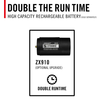 Coast EAL55R AA battery option provides off-grid flexibility