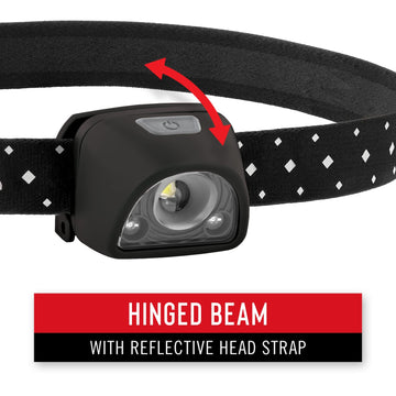 Coast FL1R high beam 435 lumens for bright outdoor tasks.