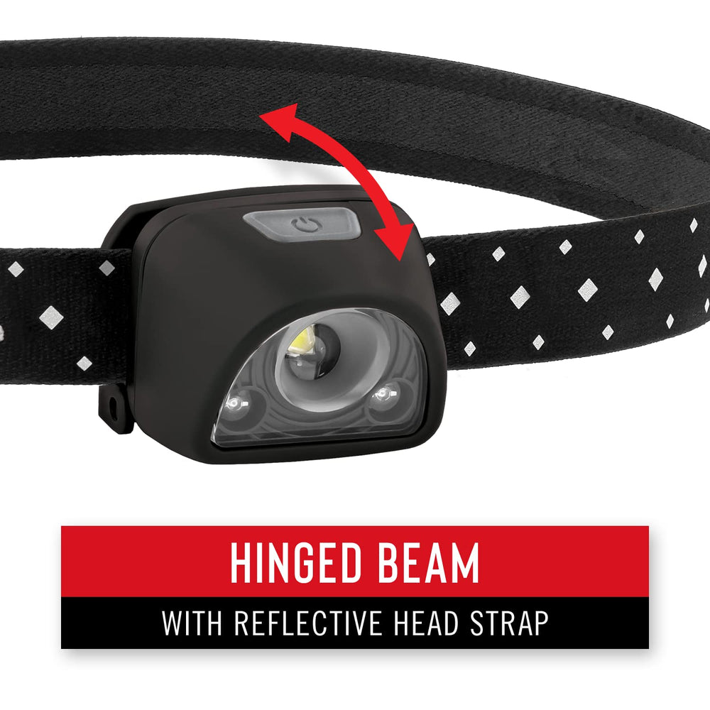 Coast FL1R high beam 435 lumens for bright outdoor tasks.