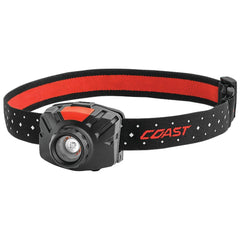 Coast FL70 with ultra view flood beam for broad area illumination during outdoor tasks.
