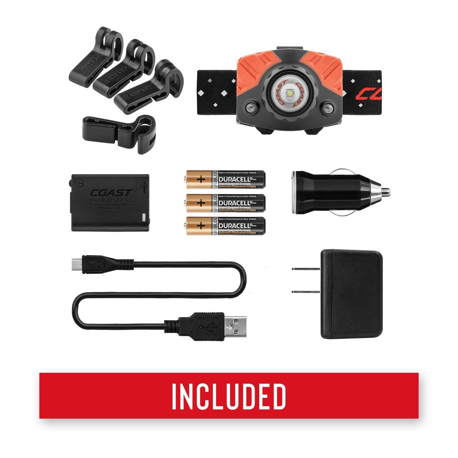 Coast FL75R reflective safety strap enhances safety