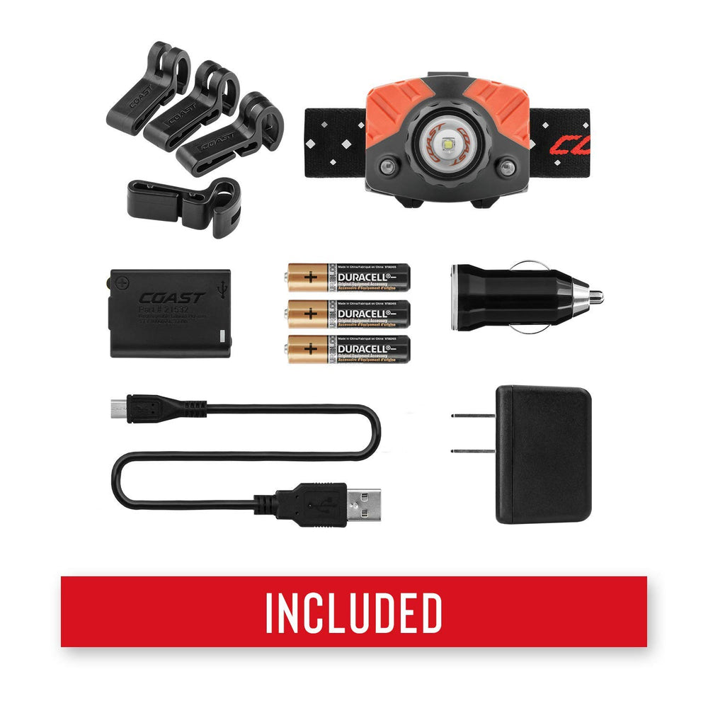 Coast FL75R reflective safety strap enhances safety