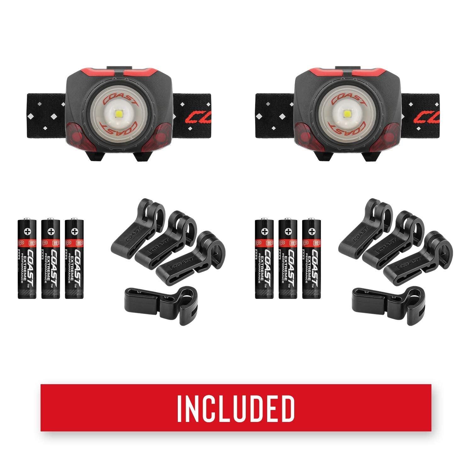 Coast FL84 seamless transition headlamp switches from flood to spot without halos.