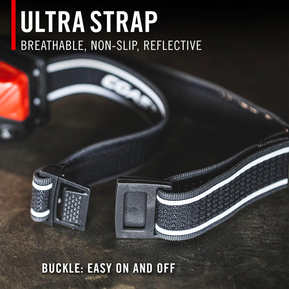 Coast FL85R weather-resistant body protects against rain and dust.